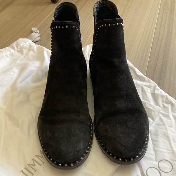 Jimmy Choo studded ankle boots, size 38 - Picture 11 of 12